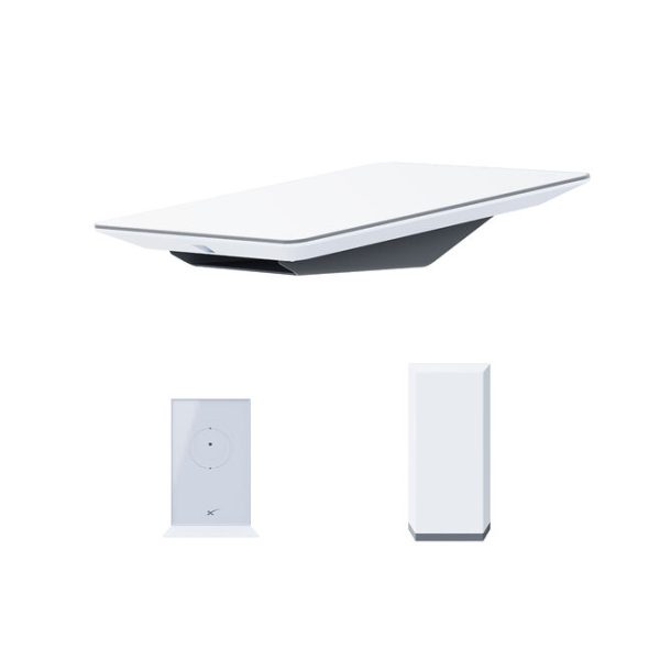 STARLINK Flat High Performance Kit W/ Wedge Mount - White