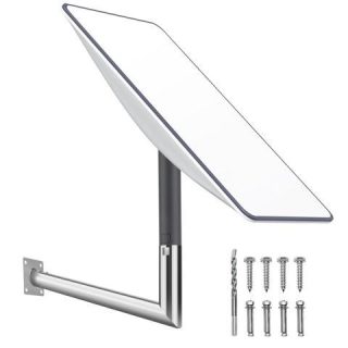 Bywen Satellite TV wall ceiling Mount,
  Star Link Mount, Pole Mount for Starlink, Roof Mount (Right Angle Long)