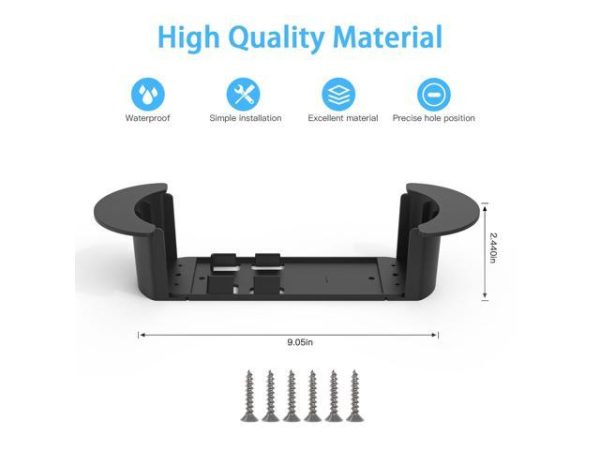 Wall Mount Compatible with Starlink
  Ethernet Adapter & Cable - Bracket Holder for Wall, Keep Your Room Tidy
  (Bracket Only)