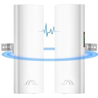 Wireless Bridge Mount Bracket - 12"
  Universal Pole & Wall Heavy Mounted J Mounting Bracket for Yagi
  Antennas,Ethernet Bridges,WiFi Router,Starlink,Outdoor Access Points AP -
  4-Pack