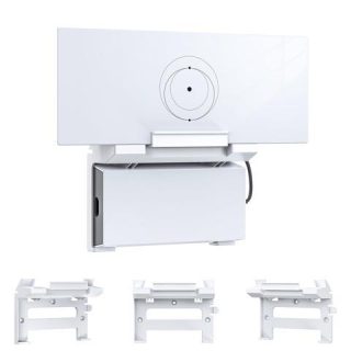 NGAKONA Mount for Starlink Mesh Router
  Gen 3 + StarLink Power Supply Brackets Holder V3 - Star Link Internet Kit
  Satellite, Signal Integrity Space Saving, ABS Stability Wall Holder