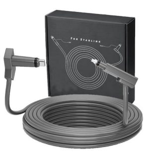 Starlink Cable 32FT for Starlink
  Rectangular Satellite V2, Waterproof Replacement Starlink Extension Cable for
  Starlink Internet Kit Satellite V2 with Stable and Fast Connection-Grey