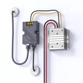 XLTTYWL Starlink Gen 3 PoE Injector -
  320W GigE Passive ABS Surge & ESD Protection with Starlink Gen 3 DC Step
  UP Converter 12V to 56V/3A Cable Grommet,168W Compatible with Starlink V3
  Dishy