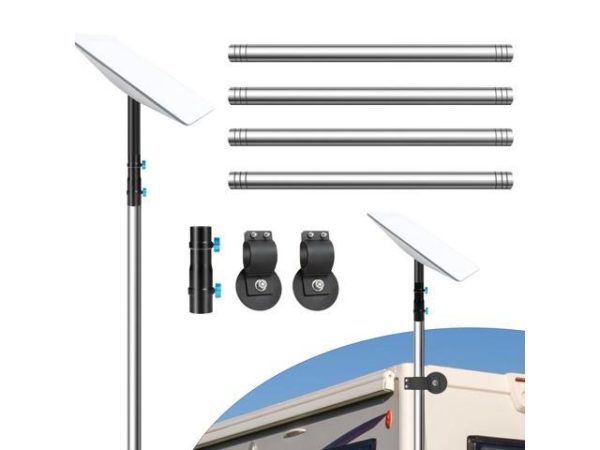 Starlink Pole Mount, Aspotify Starlink RV
  Mount, Starlink Mounting Kit with Magnetic Mount, for Starlink Internet Kit
  Satellite, with Starlink Pipe Adapter, Starlink Magnet Mount for
  Camper/RV/Outdoor