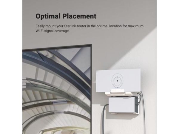 Holicfun 2-in-1 Wall Mount for Starlink
  Gen 3 Router and Power Supply