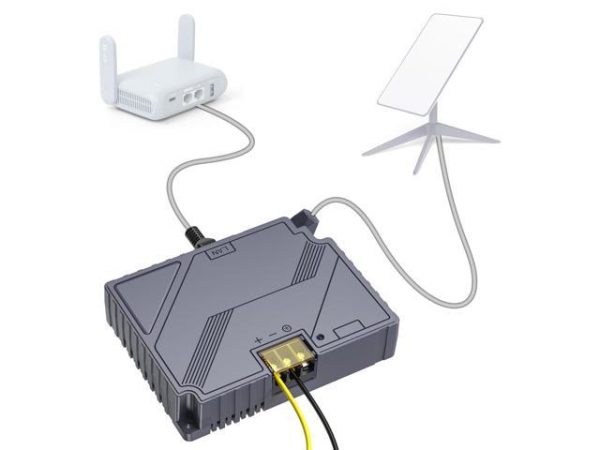 MSAFF Starlink PoE Injector - 150W
  Gigabit PoE Injector Compatible with Starlink Standard Actuated Gen 2 Dish
  3-in-1 12v Conversion Kit with SPX Cable Adapter and Converter DC 9-36V Input