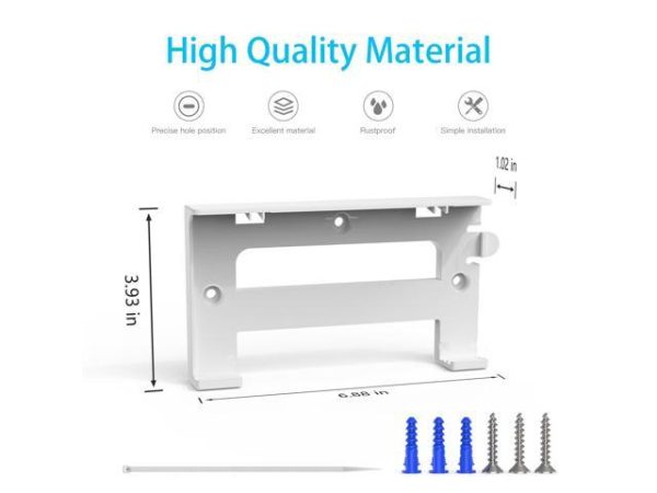 XLTTYWL Starlink V3 Mount, Starlink Gen 3
  Router Wall Mount+Starlink Power Supply Mounting Kit for Starlink V3 Standard
  Dishy