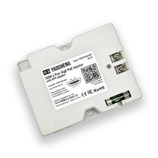 YAOSHENG 150W 2-in-1 PoE Injector + SPX
  Cable Adapter for Residential Starlink
