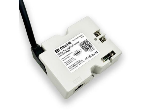 YAOSHENG 150W 2-in-1 PoE Injector + SPX
  Cable Adapter for Residential Starlink
