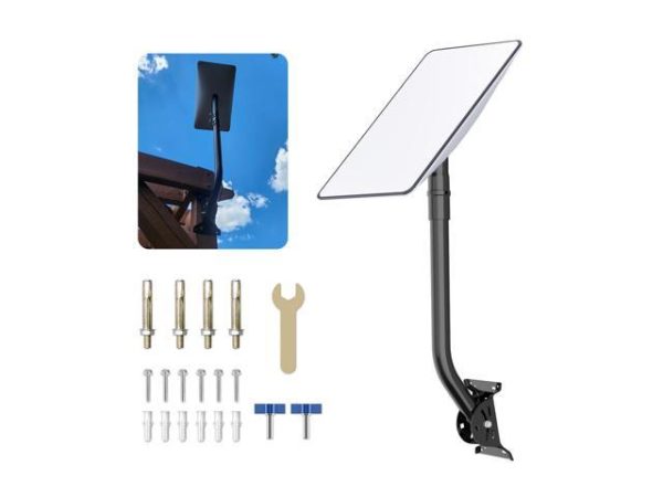Starlink Mounting Kit Compatible with V2
  Starlink, Adjustable Starlink Mounting Kit, Starlink Long Wall Mount,
  Starlink Roof Mount for Starlink Internet Kit