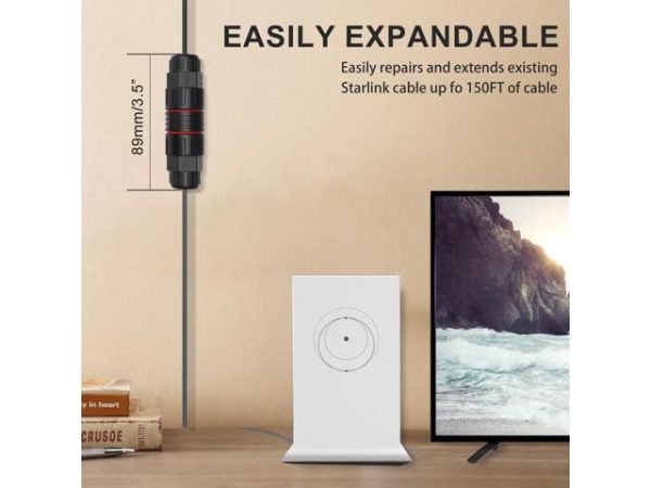 XLTTYWL Starlink Gen 3 Mount, Starlink
  Standard V3 Router Mount ABS Starlink Mounting Kit Accessories for Starlink
  V3 & Gen 3 High Performance Mesh Router Node