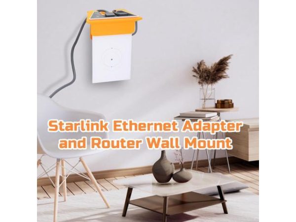 Starlink Ethernet Adapter for Wired
  External Network, black (01560575-001)