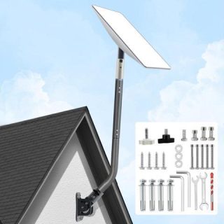 Starlink Mounting Kit,Starlink Long
  Mount, Starlink Roof Mount ,Starlink Pole Mount,Weather-Resistent Metal
  Starlink Wall Mount with Adapter Available to V2 (Include Wrench & Drill
  bit).