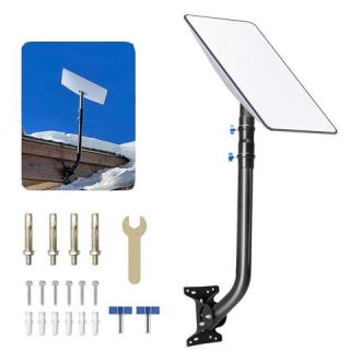 Starlink Mounting Pole Kit for V2 (Gen 2)
  - Adjustable Starlink Pole Mount Kit Bracket for Starlink Satellite Dish,
  Ideal for Roof/ Wall/ Ground Mounting,Rust-Resistant & Easy Installation
  Hardware