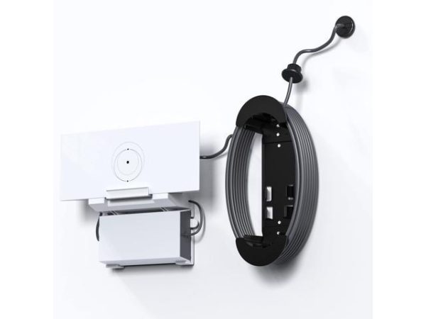XLTTYWL Starlink Gen 3 Mount, All in One
  Starlink Standard Gen 3 Mesh Router and Starlink Gen 3 Power Supply, Cable
  Caddy with Two Starlink Grommet Mounting Kit for Starlink V3 Standard Dishy