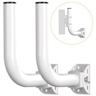Universal Point to Point Wireless Bridge
  Pole Mount Bracket,J Pole Mount for Antenna and Outdoor Access Point,Pole and
  Wall-Mounted Mount for Outdoor Access Antenna Tp-Link and starlink,2-Pack
