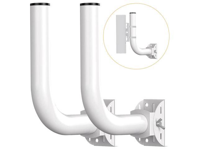 Universal Point to Point Wireless Bridge
Pole Mount Bracket,J Pole Mount for Antenna and Outdoor Access Point,Pole and
Wall-Mounted Mount for Outdoor Access Antenna Tp-Link and starlink,2-Pack