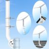 Starlink Mount, 12.6" Universal Roof
  Pole Wall Mounting Brackets for Starlink,Outdoor Access Point, AP, CPE,TV
  Antennas,WiFi Extender,Wireless Bridge, with Extend Pipe and Starlink Linker