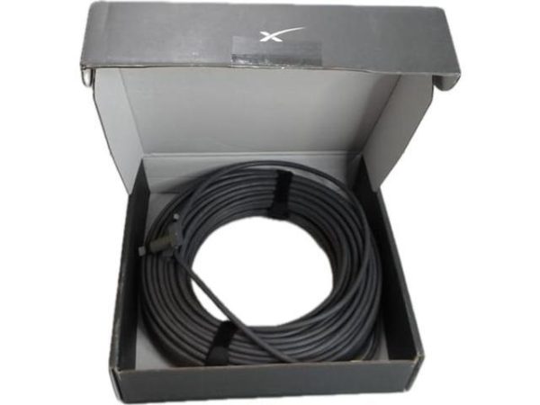 Starlink Rectangular Satellite V2 150 Ft
  Replacement Cable, Grey, Router