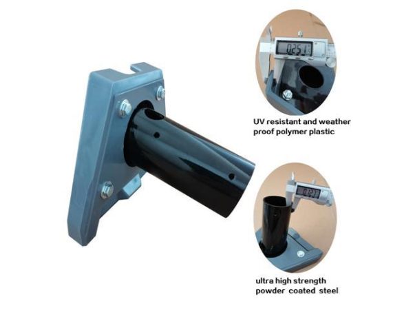 Galeith Starlink Mount with Pipe Adapter
  for RV, Starlink Pole Mount,Load-Bearing 200lbs, Installation Range
  0.8-1.1" for Pole/Roof/SUV/Outdoor
