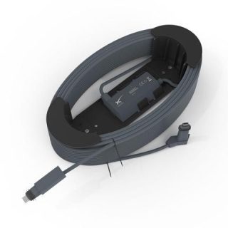 Koroao Cable Caddy Mount for Starlink
  Ethernet Adapter ,Holds Up to 150 Feet of Cable Holder, Compatible with
  Starlink Ethernet Adapter and Starlink Replacement Cable Wall Bracket