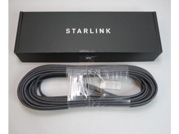 Starlink Rectangular Satellite V2 75 Ft
  Replacement Cable
