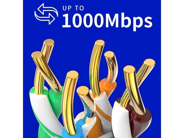 GODPEE 200Ft Replacement Cable for
Starlink V2 Gen2 Satellite Dish Antenna - Faster Transmission/Better
Anti-interference - Extension Cables Wire Accessories for Starlink Gen 2