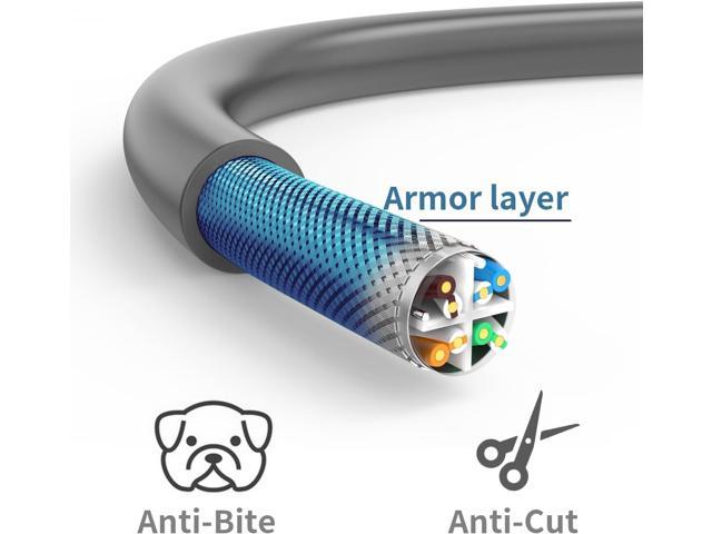 GODPEE 200Ft Replacement Cable for
Starlink V2 Gen2 Satellite Dish Antenna - Faster Transmission/Better
Anti-interference - Extension Cables Wire Accessories for Starlink Gen 2