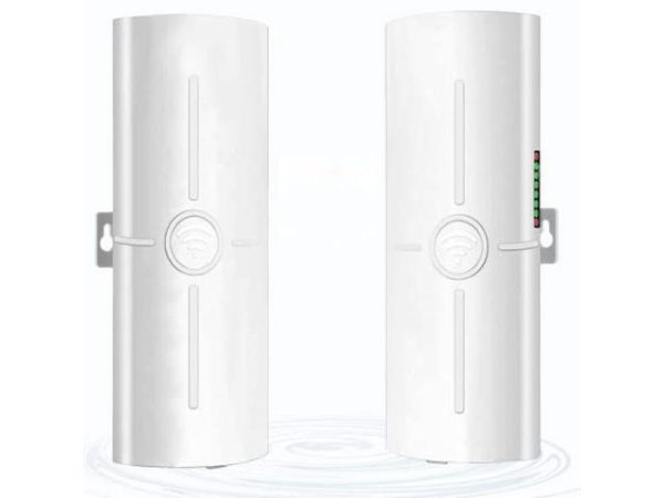 100Mbps Point to Point Wireless Bridge
  for Starlink, Wireless Outdoor CPE WiFi Bridge Wireless Access Point 5.8G
  Internet Bridge WiFi Extender 3KM Transmission Distance for PTP/PTMP 2-Pack