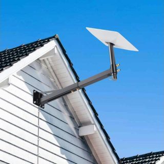 Rvdeaa Starlink Long Wall Mount,
  Adjustable Starlink Mounts, Starlink Wall Mount Kit,Compatible with V2
  Dish,Starlink Mounting Kit starlink Pole Mount starlink roof Mount,with Cable
  Clips and Wrench
