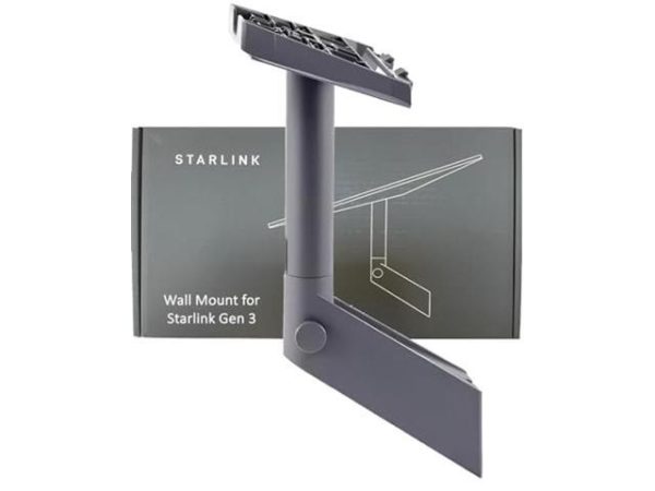 Starlink Mount - Starlink Gen 3 Wall
  Mount [OEM], Accessories Compatible with Starlink Standard V3 Models for Roof
  - Durable Mounting Kit - includes Wall Mount & Essential Tools