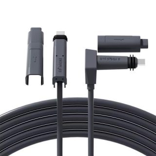 Klutchtech 16.4FT Starlink Cable for
  Starlink Standard Actuated Gen 2, Starlink Replacement Cable Extension Fits
  Starlink Accessories V2 (16.4FT/5M) Waterproof Gray