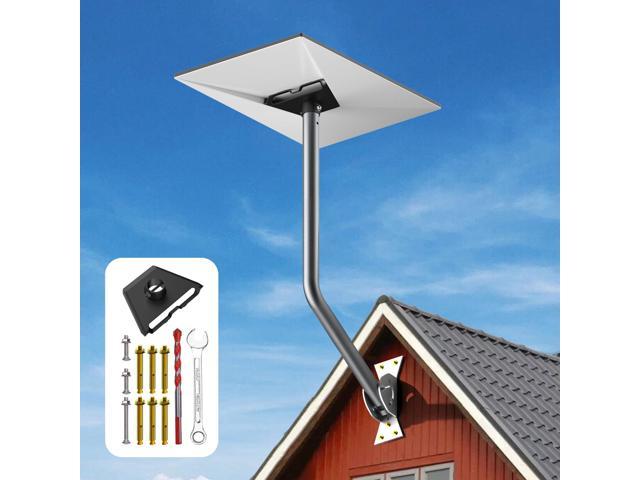 Starlink Gen 3 Mount, Starlink Roof Mount
Compatible with V3 Starlink Standard Dish, Starlink Long Wall Mount, Starlink
Mounting Kit, Starlink Pole Mount (Include Pipe Adapter, Wrench & Drill
bit)