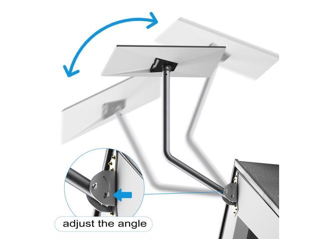 Starlink Gen 3 Mount, Starlink Roof Mount
Compatible with V3 Starlink Standard Dish, Starlink Long Wall Mount, Starlink
Mounting Kit, Starlink Pole Mount (Include Pipe Adapter, Wrench & Drill
bit)