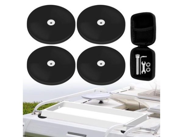 LUFECHO 4Pcs Starlink Magnetic Roof
  Mount, Starlink Mounting Kit for Starlink Internet Kit Satellite, Strong
  Magnetic Mounting Kit for Car/Camper/SUV/Trailer