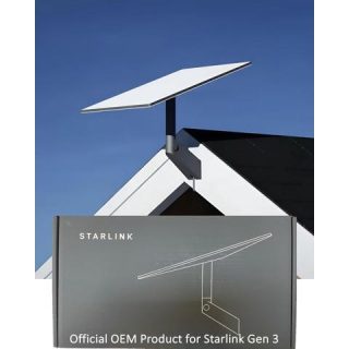 Starlink Mount - Starlink Gen 3 Wall
  Mount [OEM], Accessories Compatible with Starlink Standard V3 Models for Roof
  - Durable Mounting Kit - includes Wall Mount & Essential Tools