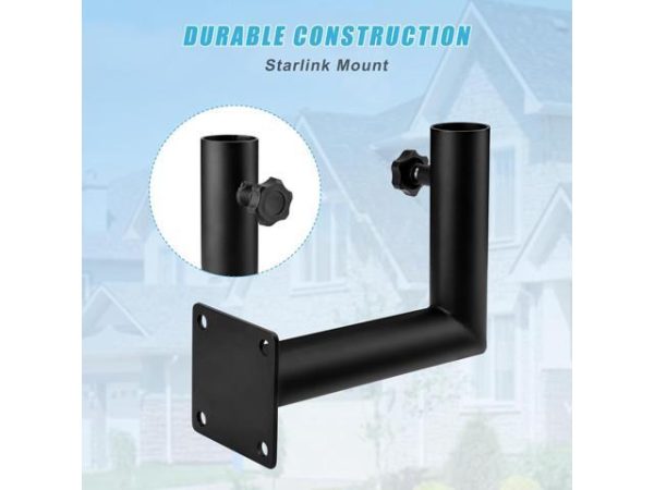 Starlink Mount, Starlink Short Wall
  Mount, Starlink Mounting Kit for Starlink Internet Kit Satellite, Starlink
  Roof Mount, Starlink Pole Mount, Starlink Mounting Bracket, Compatible with
  Starlink V2