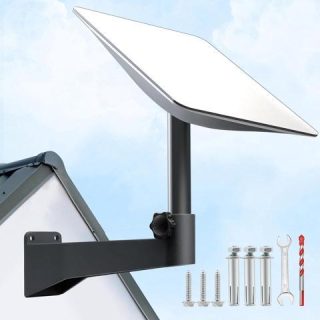Starlink Mounting Kit, Heavy Duty
  Starlink Long Wall Mount, Starlink Roof Mount, Starlink Pole Mount (Eave Wall
  Mount)