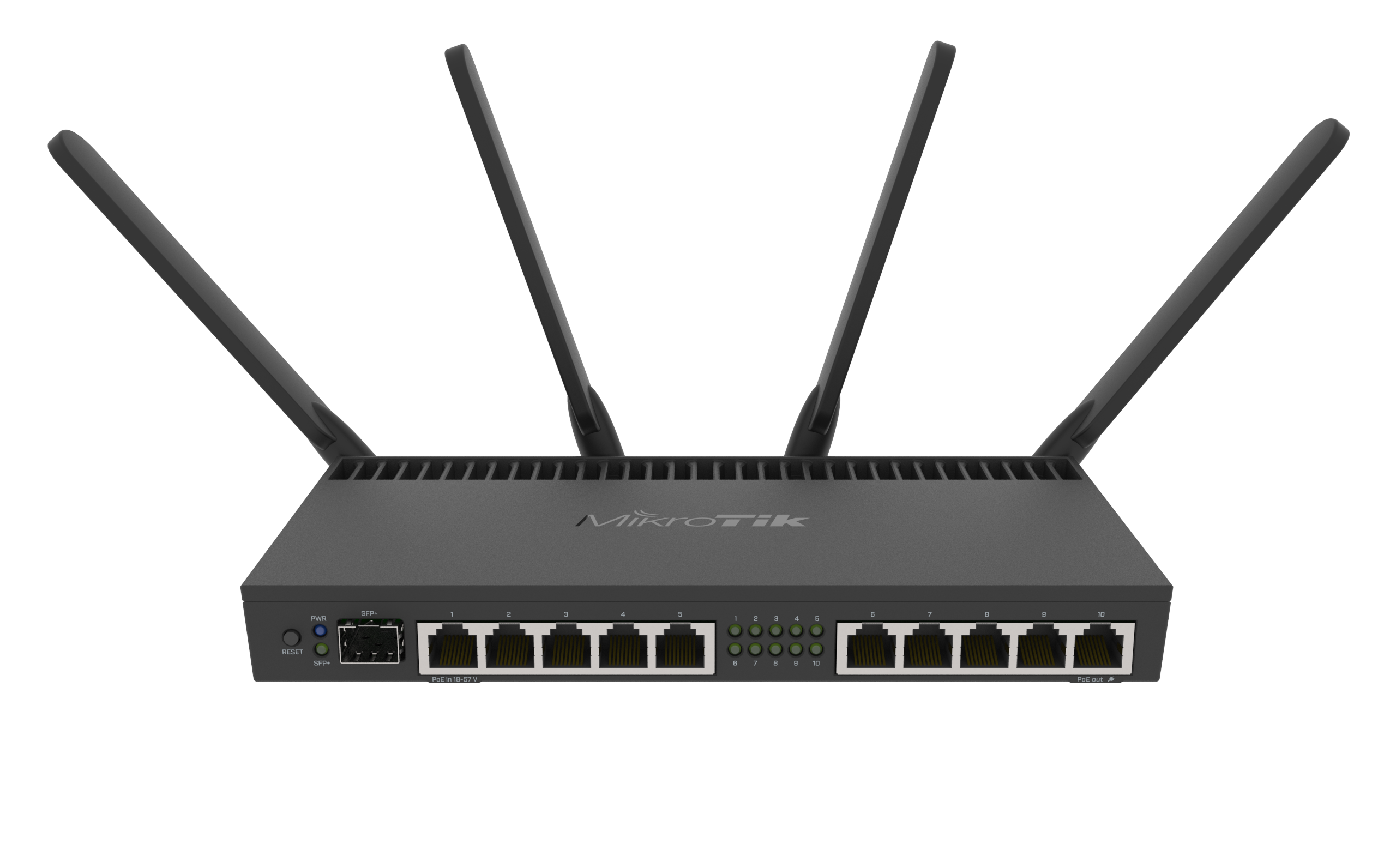 MikroTik RB4011iGS+5HacQ2HnD-IN -
Wireless for home and office