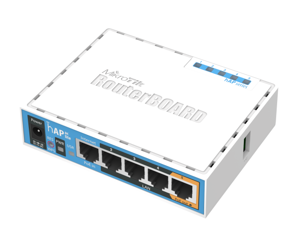 MikroTik hAP ac lite - Wireless for home
  and office