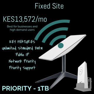STARLINK  FIXED SITE PRIORITY - 1TB