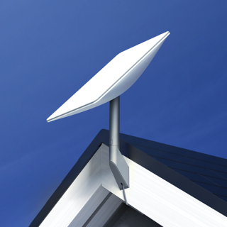Starlink Actuated Short Wall Mount