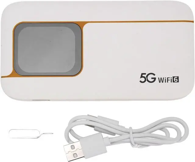 Estink 5G Mobile Hotspot with SIM Card Slot, Portable WiFi 6 Router 2.77Gbps Ultra High Speed 7100mAh Battery IP67 for Travel Home Gaming - Image 5