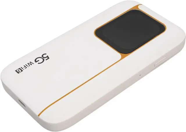 Estink 5G Mobile Hotspot with SIM Card Slot, Portable WiFi 6 Router 2.77Gbps Ultra High Speed 7100mAh Battery IP67 for Travel Home Gaming