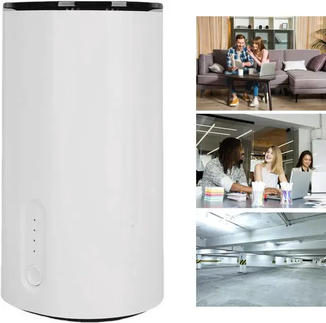 Double Band WiFi 6 Route with 2 Nano SIM Card Slot Plug and Play, Cellular Gateway, Multi User Sharing, High Speed NR NSA SA 5G CPE Router with 2.5G WAN for Home Office Use (US Plug) - Image 3