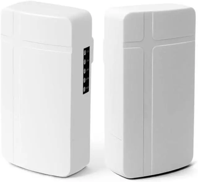 2 Piece 2.4GHZ Point to Point/MultiPoint Wireless Bridge Qualcomm Solution Plug and Play Up to 1000M IP64 Water Proof Elevator Control Application ST208E