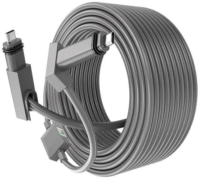 for Starlink Gen 2 15m/50FT Cable with Female RJ45 Ethernet Adapter, Satellite Replacement Cable Network Connection Cable, Cable Extension Cord for Starlink V2