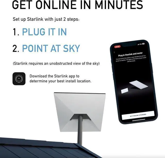 Starlink Standard 4X (New Gen) Premium Satellite Internet Kit, WiFi 6 Router, Fast & Reliable Connectivity Anywhere - Image 6