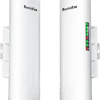 Point to Point Starlink Internet Outdoor Long Range Transmission for Gen 3 Router, Starlink Network Extender, 100Mbps LAN Ports 5.8GHz 3KM with 16dBi High Gain Antenna, 2 Pack