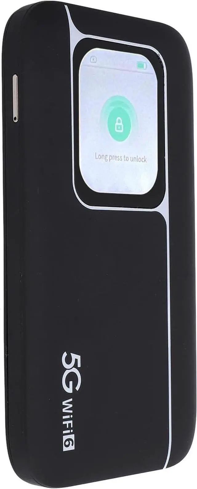 5G WiFi Mobile HIGH Speed 5G Device with Double Band and Large Battery for Travelers, Black - Image 4